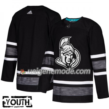 Kinder Eishockey Ottawa Senators Trikot Blank 2019 All-Star Adidas Schwarz Authentic
